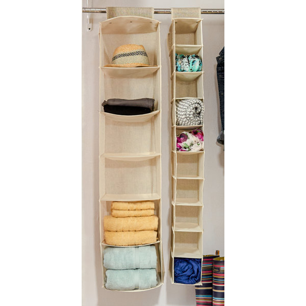 Wayfair Basics® 10 Pair Fabric Hanging Shoe Organizer & Reviews Wayfair